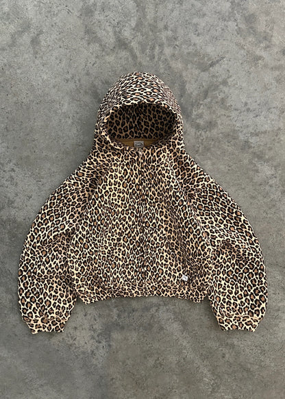 Akimbo Cheetah Hoodie - Zip-Up