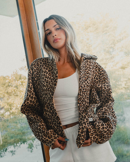 Akimbo Cheetah Hoodie - Zip-Up