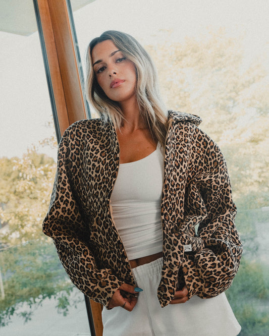 Akimbo Cheetah Hoodie - Zip-Up